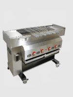 RCKM-4 180cm Automatic Gas Conveyor And Rotating Chargrill