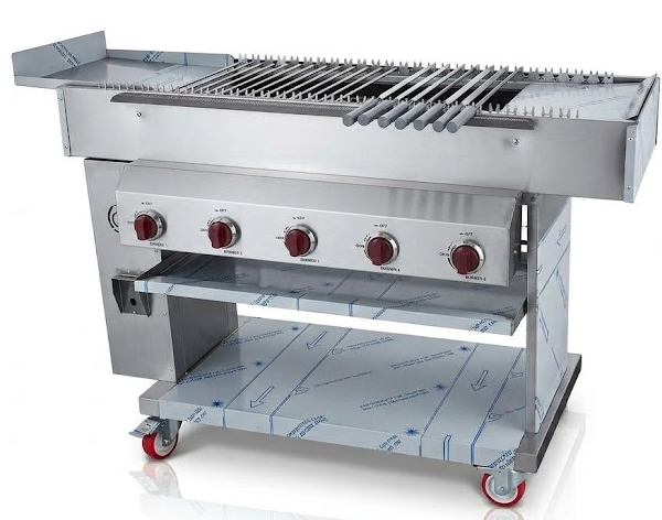 Automatic Gas Conveyor Seekh Kebab Grill