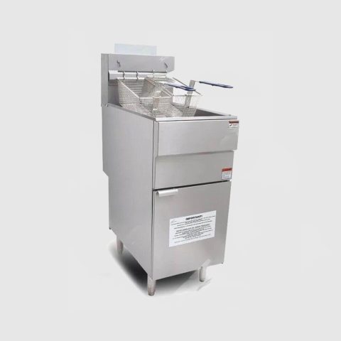RGF-120 – 26 Litre Twin Basket 4 Burner Gas Fryer