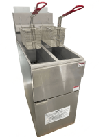 RGF-120T – 2 x 13 Litre Double Tank Twin Basket 4 Burner Gas Fryer