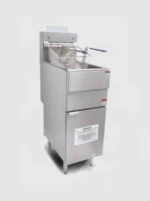 REF-72T – 2 x 8 Litre Double Tank Twin Basket Counter Top Gas Fryer