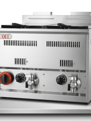 18L+18L 2-Tank 2-Basket Gas Fryer LPG