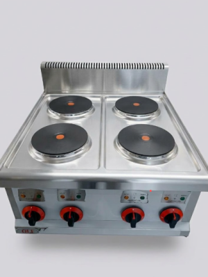 Counter Top Electric 4-Plate Cooker