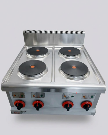 Counter Top Electric 4-Plate Cooker