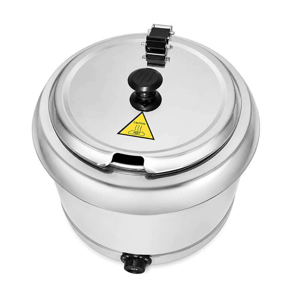Commercial Soup Kettle – Stainless Steel | 10 Litre Electric Soup Warmer (220V) - Image 2